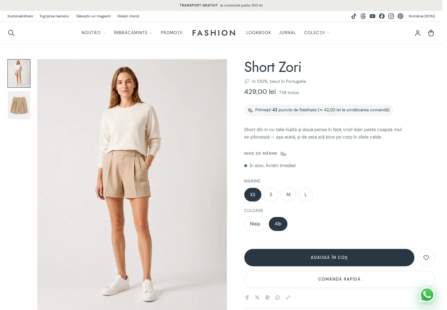 Tema Fashion — produs