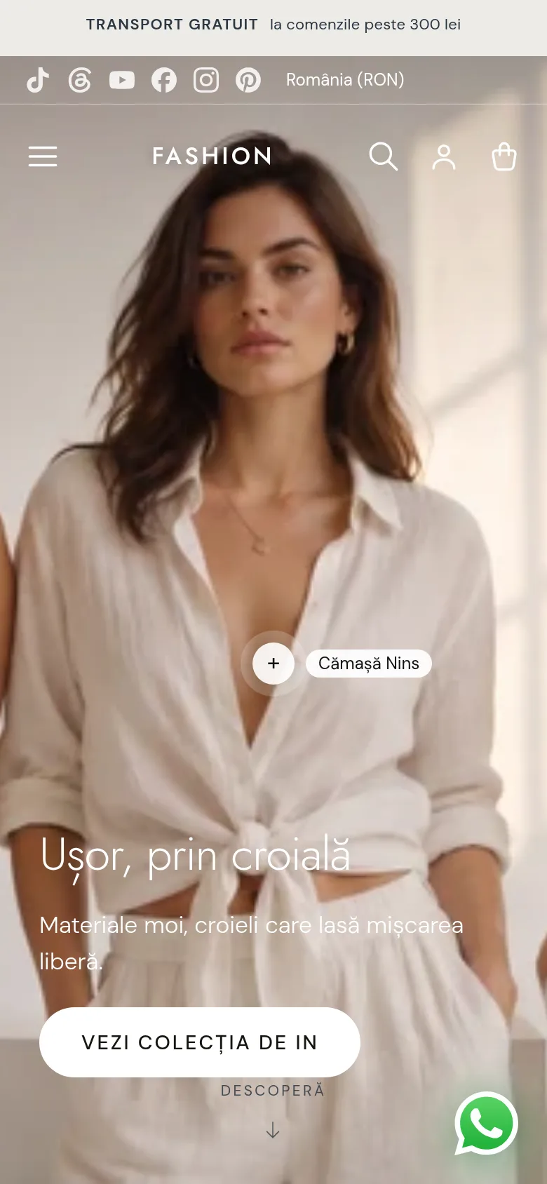Tema Fashion pe telefon